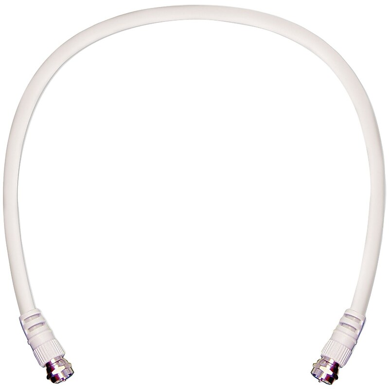 Wilson 2' Coax to Coax Audio Cable, Female to Male (WB950602) image 1