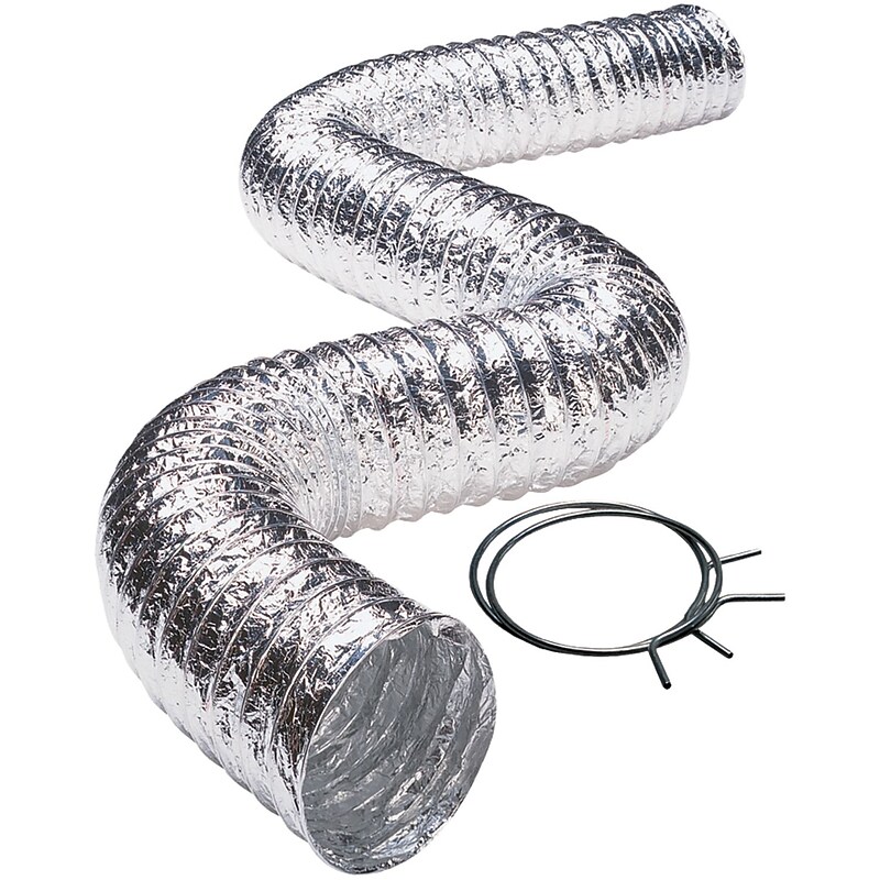 Deflecto Flxc0405 Aluminum Duct (2-ply; 5ft; Ul 181 Class 1) image 1