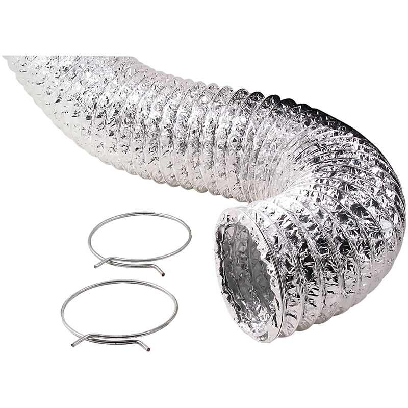 Deflecto F0405msx/30 Aluminum Supurr-flex Transition Ducting, 5 ft. image 1