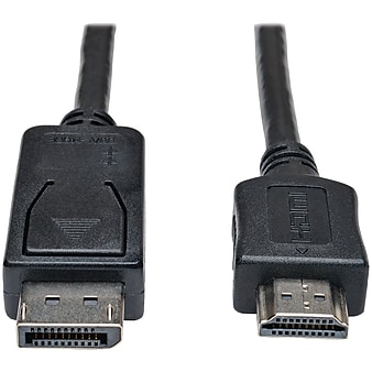 Tripp Lite 6' DisplayPort Video Cable, Black (P582-006)