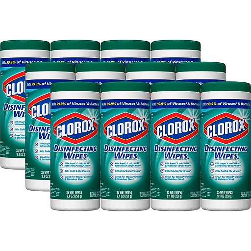 Shop Staples For Clorox Disinfecting Wipes Fresh Scent 35 Wipes