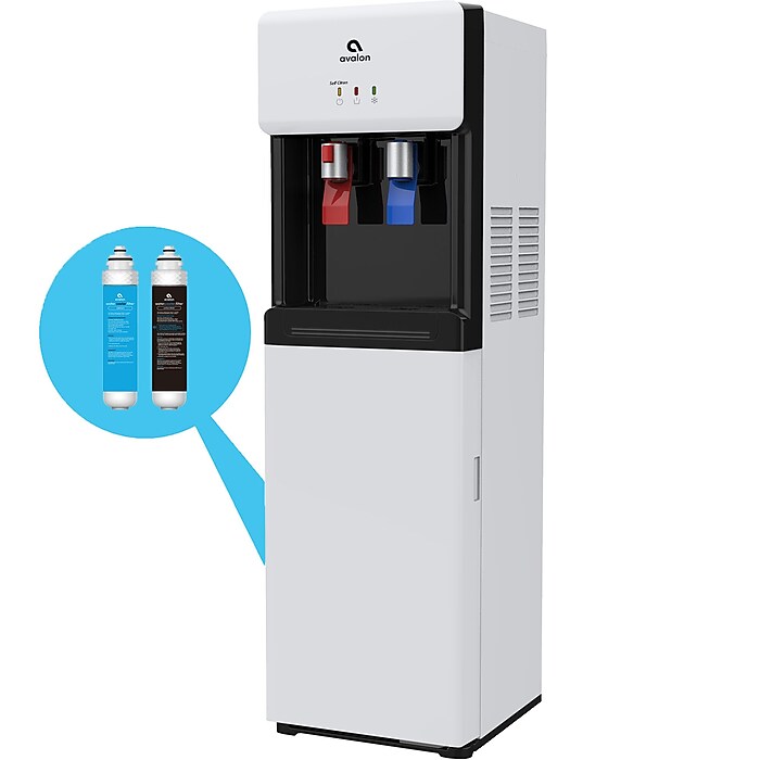 Avalon Self Cleaning Bottleless Hot Cold Water Dispenser A7BOTTLELESS Staples