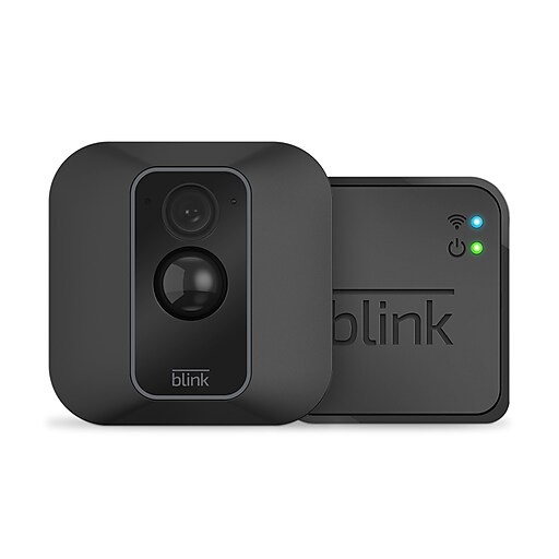 Amazon Blink XT2 Wireless Outdoor/Indoor Home Security Camera System, Black (B07MMZ2LTB) at Staples