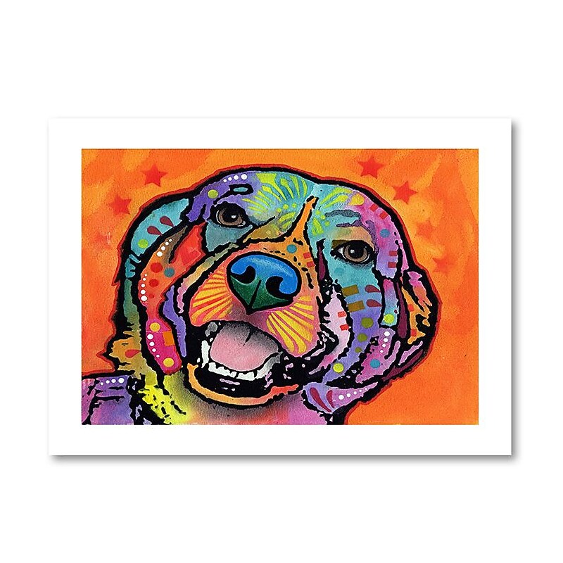 Trademark Fine Art Dean Russo 'Galle' 18" x 24" Paper Rolled (190836174478) image 1