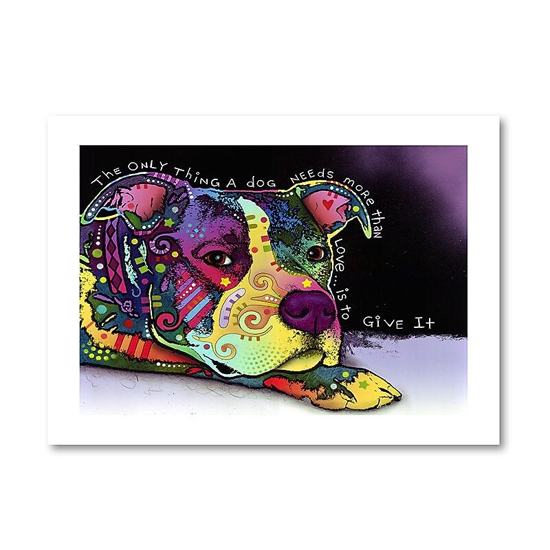 Trademark Fine Art Dean Russo 'Affection' 18" x 24" Paper Rolled (190836151226) image 1