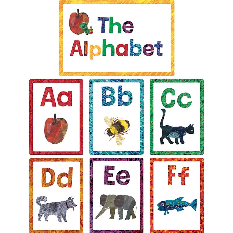 Carson Dellosa World of Eric Carle™ Alphabet Bulletin Board Set (110454) image 1