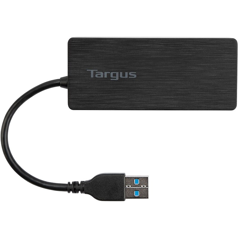 Targus 4-Port USB 3.0 Hub, Black (ACH124US) image 1