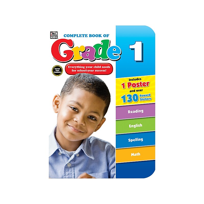 Complete Book of Grade 1 Workbook, Paperback (9781483813066) image 1