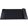 Artistic Woven Faux Leather Desk Pad with Side Rail, 19" x 24", Black (ART61026B)~#|#~sp54298773_sc7