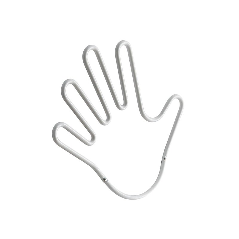 Design Ideas BigHand, 1.4" x 12.6" x12.6", White (5014701) image 1