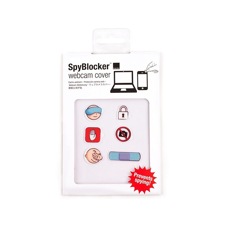 Design Ideas, LTD. SpyBlocker, Multi, 6x4.1x0.2 in., Set/6 (6601011) image 1