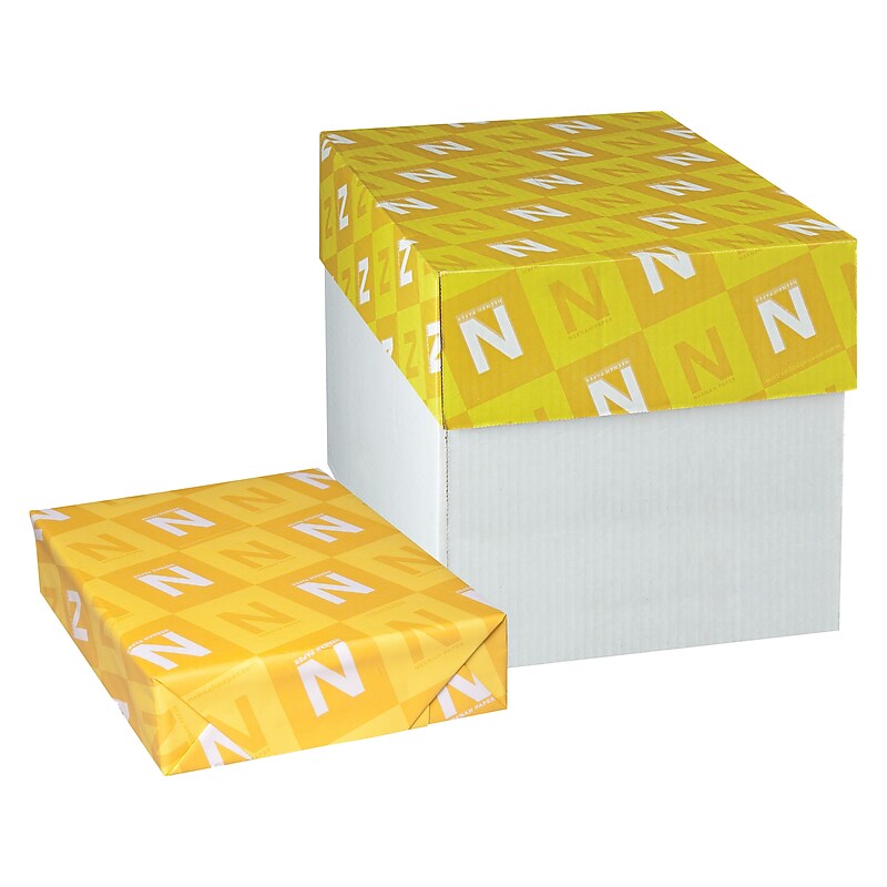 Classic Crest 8.5" x 11" Cover Paper, 110 Lbs., 97 Brightness, 250/Ream, 6 Reams/Carton (04456) image 1