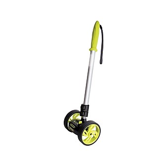 Calculated Industries Wheel Master 4D 20" Feet-Inch Engineer Dual Measuring Wheel (6435)