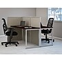 Bush Business Furniture Easy Office 60"W 2 Person Back to Back Cubicle Workstation, Mocha Cherry (EOD460MR-03K)~#|#~sp54556770_sc7