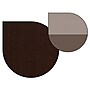 Bush Business Furniture Easy Office 45"H x 119"W 4 Person Back to Back Cubicle Workstation, Dark Wood (EOD660SMR-03K)~#|#~sp54556954_sc7