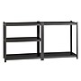 Iron Horse 3200 Concealed Rivet 5-Shelf Metal Stand Alone Shelving Unit, 36" W, Gray (20996)~#|#~sp54766833_sc7