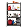 Iron Horse 3200 Concealed Rivet 4-Shelf Metal Stand Alone Shelving Unit, 36" W, Gray (20995)~#|#~sp54766930_sc7
