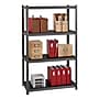Iron Horse 3200 Concealed Rivet 4-Shelf Metal Stand Alone Shelving Unit, 36" W, Gray (20995)~#|#~sp54766931_sc7
