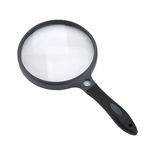 Carson SureGrip 2x Handheld Magnifier (SG-14) | Staples