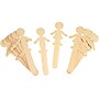 Creativity Street Craft Stick Shapes, Natural, 16/Pack (AC3645)~#|#~sp54831080_sc7