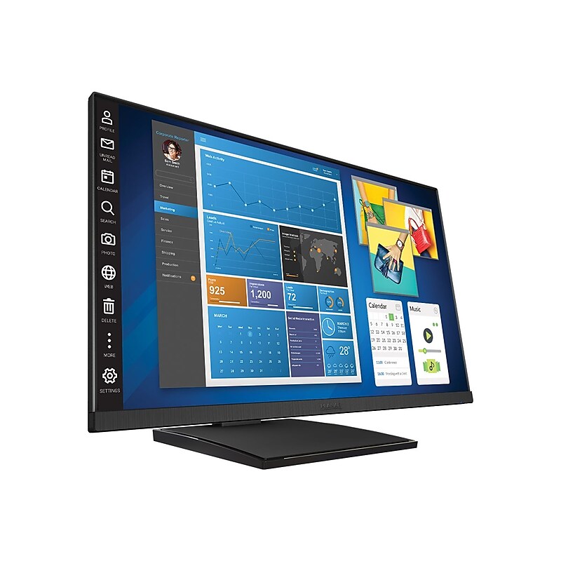Planar Helium PCT2435 997-9363-00 24" LED Monitor, Black image 1