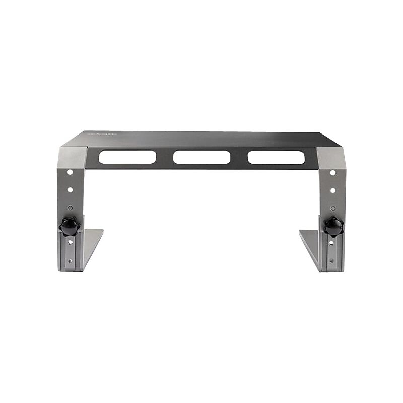 StarTech Monitor Riser Stand - Height Adjustable - Steel & Aluminum Stands, Up to 32", Gray (MONSTND) image 1