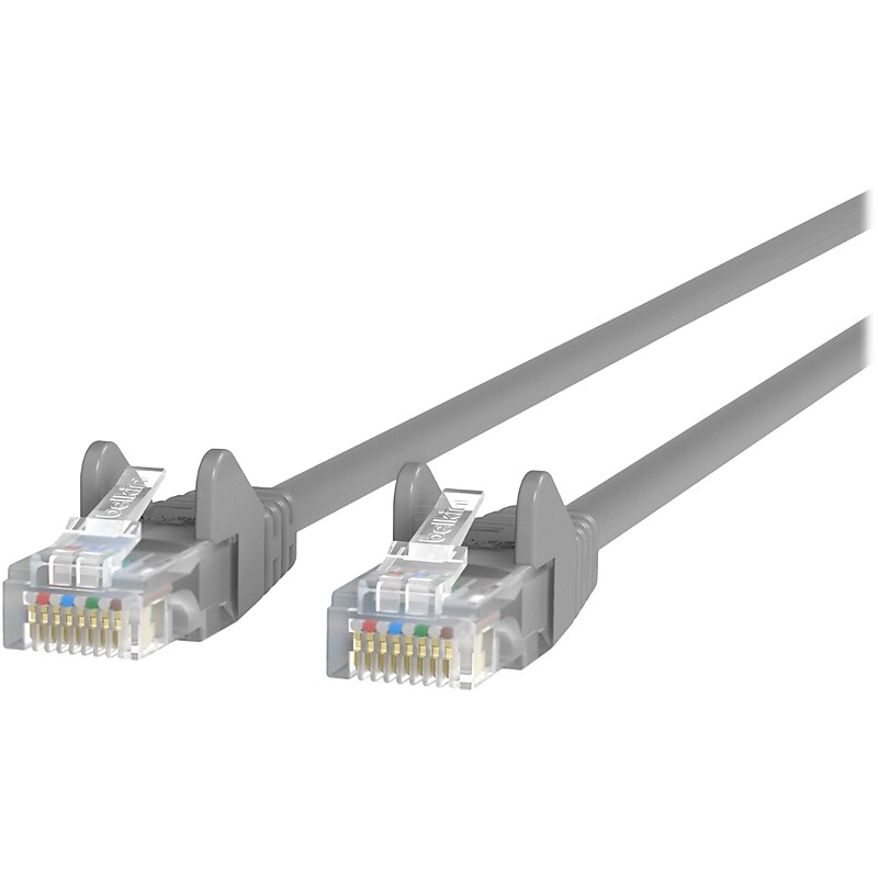 Belkin A3L791BT10M-S 32.81' CAT5e Cable, Gray image 1