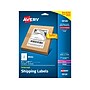 Avery Internet Laser/Inkjet Shipping Labels, 8.5" x 5.5", White, 20 Labels/Pack (18126)~#|#~sp54962815_sc7