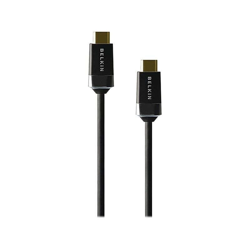 Belkin AV10050BT1M 3.28' HDMI 4K Audio/Video Cable, Black image 1