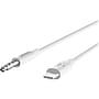 Belkin Lightning Audio Cable for iPhone/iPad/iPod Touch, White (AV10172bt06-WHT)~#|#~sp54962874_sc7