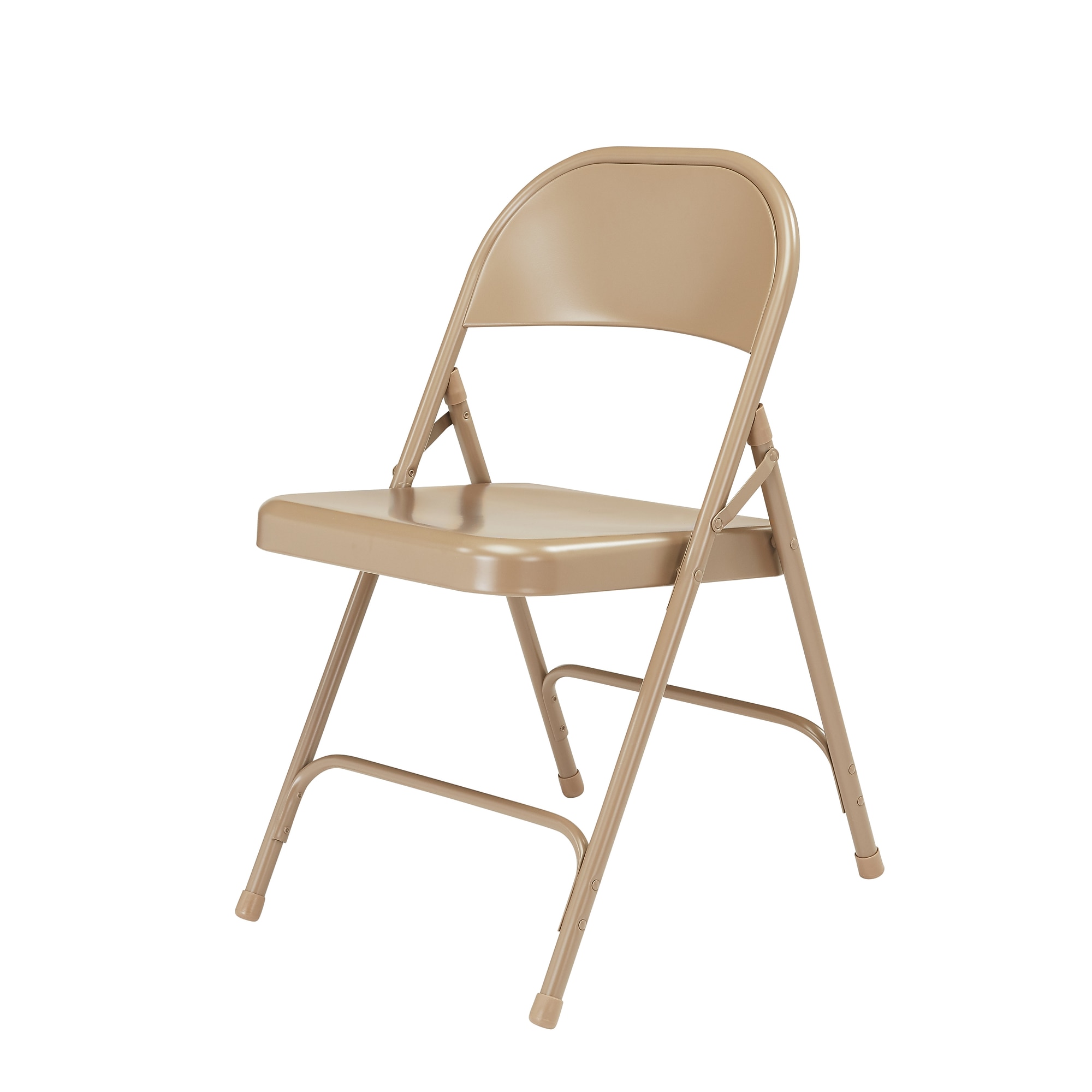 NPS 50 Series Standard All-Steel Folding Chair, Beige, 4/Pack (51/4) Sansujyuku sansujyuku.com