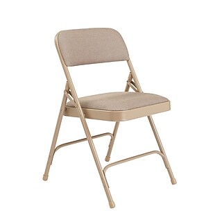 NPS 2200 Series Fabric Padded Premium Folding Chairs, Imperial