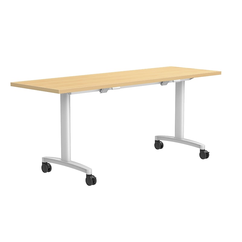 Union & Scale™ Nesting Training Table, 24X72, Maple (UN56128) image 1