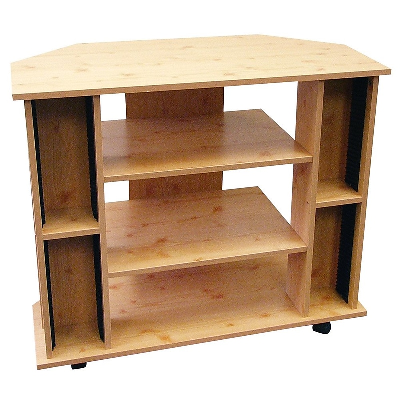 Ore International® Wood TV Stand, Natural image 1