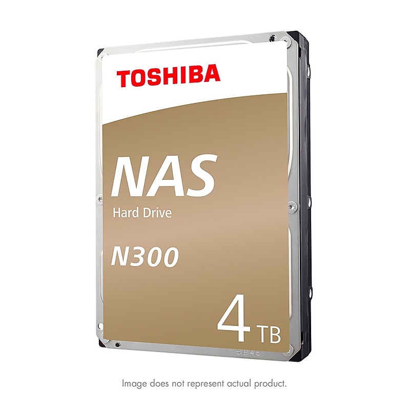 Toshiba N300 HDWQ140XZSTA 4TB SATA 6 Gb/s Internal Hard Drive