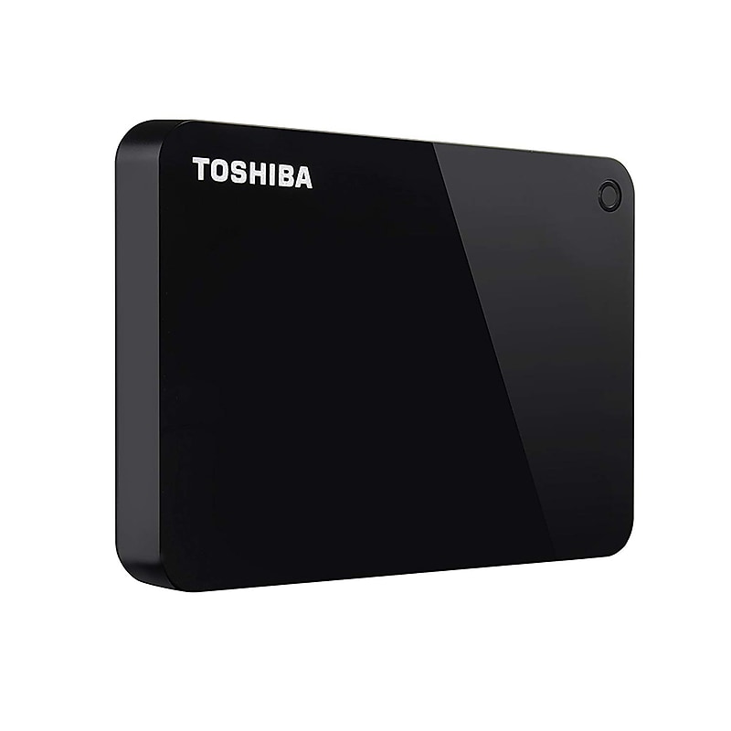 Toshiba Canvio Advance HDTC920XK3AA 2TB USB 3.0 Portable External Hard Drive, Black image 1
