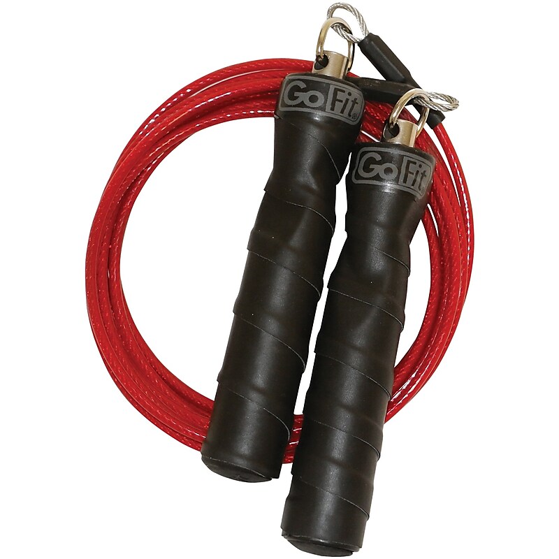 Gofit Pro Cable Jump Rope, Red (GOFGFPCR9) image 1