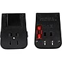 Targus World Travel Plastic Travel Power Adapter, Black (APK032US)~#|#~sp55035520_sc7