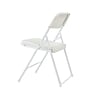NPS 800 Series Premium Light-Weight Plastic Folding Chairs, Bright White, 52/Pack (821/52)~#|#~sp55040817_sc7