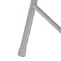 NPS Commercialine 950 Series Vinyl Upholstered Folding Chair, Gray, 4/Pack (952/4)~#|#~sp55040905_sc7
