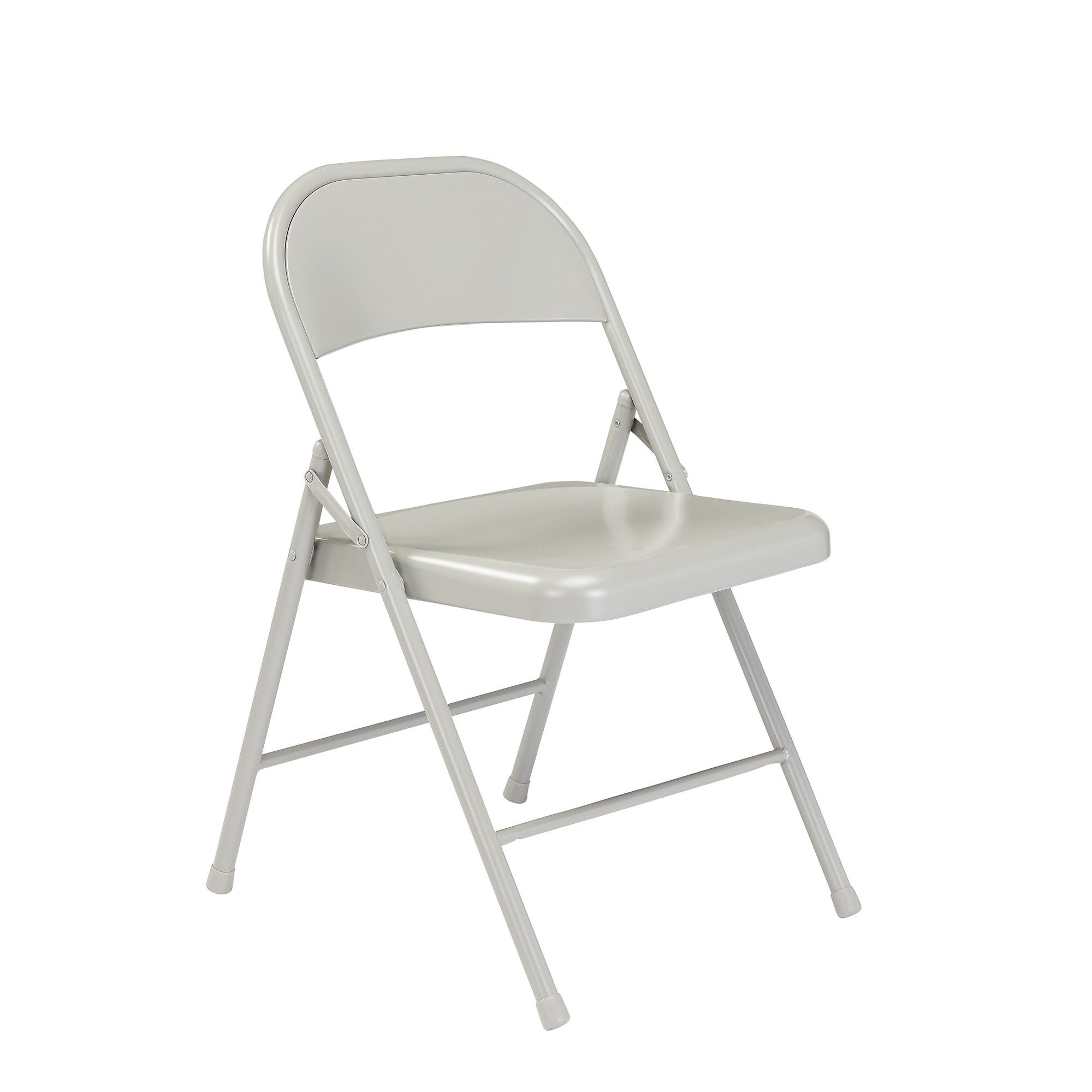National Public Seating Commercialine 900 Series Metal Folding Chair, Gray, 4/Pack (902/4) Sansujyuku sansujyuku.com
