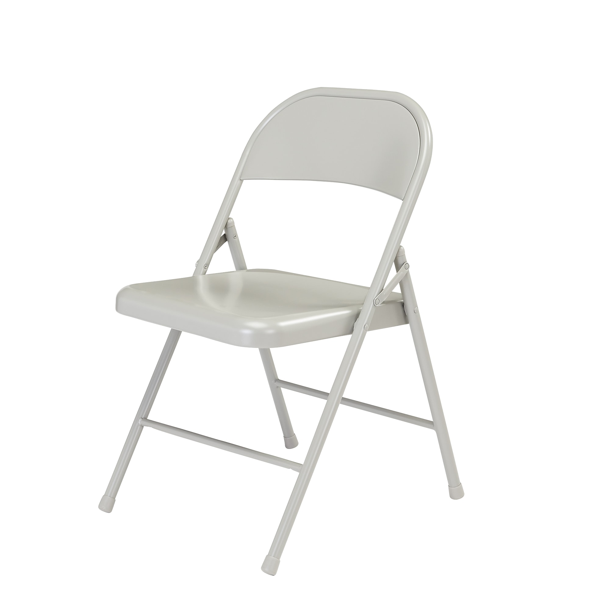 National Public Seating Commercialine 900 Series Metal Folding Chair, Gray, 4/Pack (902/4) Sansujyuku sansujyuku.com