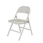 National Public Seating Commercialine 900 Series Metal Folding Chair, Gray, 4/Pack (902/4)~#|#~sp55040941_sc7