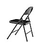 NPS Commercialine 900 Series Steel Folding Chairs, Black, 4/Pack (910/4)~#|#~sp55041028_sc7