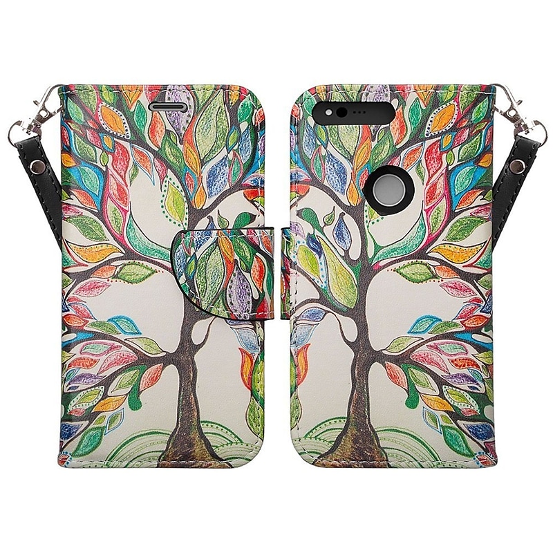 Wishful Tree Wallet Stand Case for Google Pixel image 1