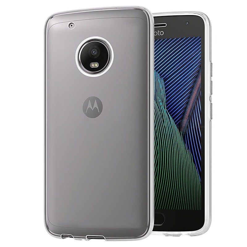 Clear TPU Skin Case for Motorola Moto G5 Plus image 1