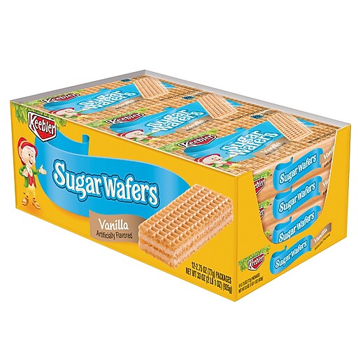 Keebler Vanilla Sugar Wafers, 2.75 oz., 12/Box (KEE12589) Staples