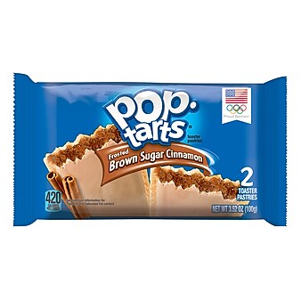 Pop-Tarts Frosted Brown Sugar Cinnamon Toaster Pastries, 3.52 oz., 6/Box (KEL31132)