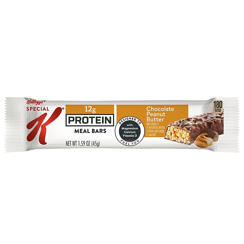 Special K Chocolate Peanut Butter Protein Bar, 1.59 oz., 8 Bars/Box (KEE29189) image 1