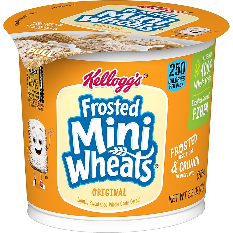 Keebler Frosted Mini Wheats Original Cereal, 2.5 oz., 6/Box (KEE42798) image 1